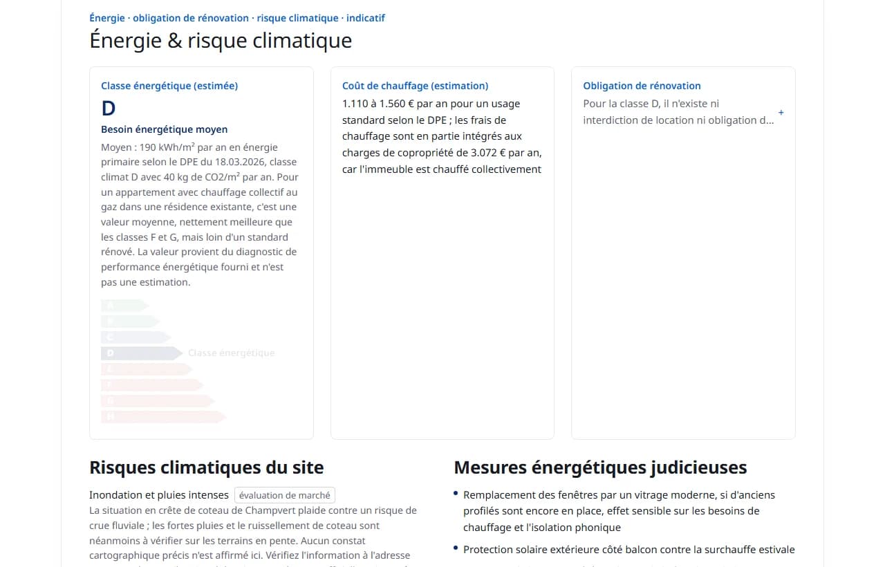Développement et potentiel de construction : vue d'un vrai rapport