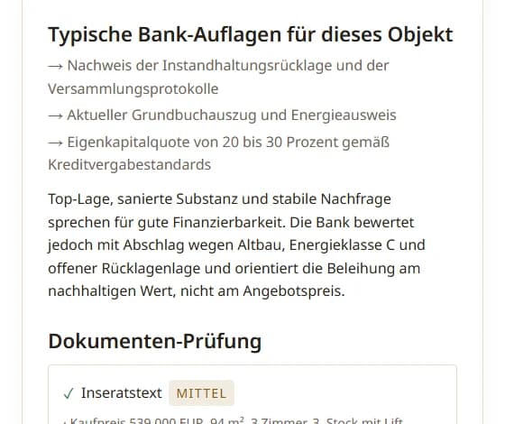 Exigences de la banque et contrôle des documents : vue d'un vrai rapport
